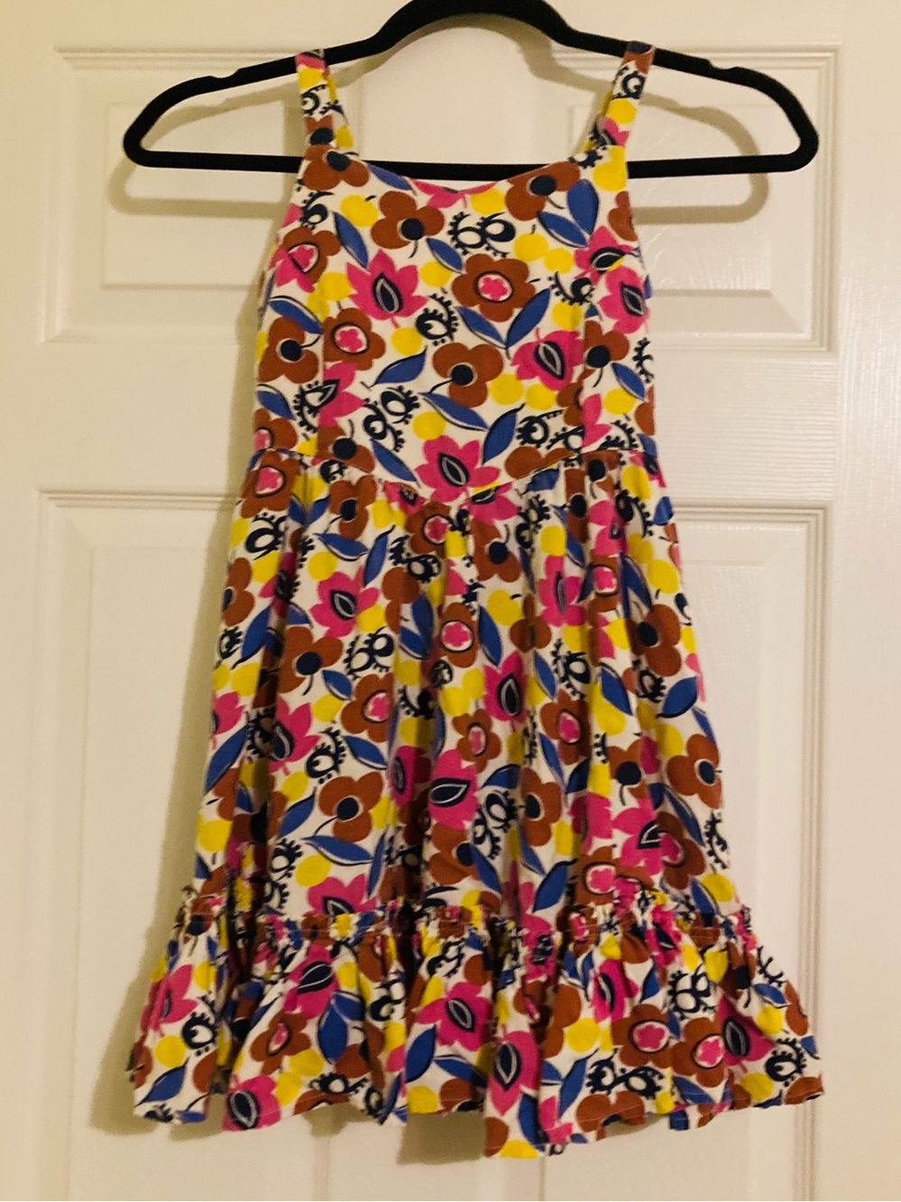 Mini Boden Spaghetti Strap Floral Dress